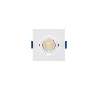 Imagem de Spot De Led De Embutir Recuado Stella Easy Evo Mr11 Quadrado 3w Bivolt Branco - 3000k - Luz Amarela