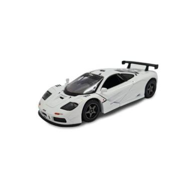 Imagem de Miniatura Mclaren F1 Gtr 1995 Branco Metal 1:34 - Kinsmart, Branco