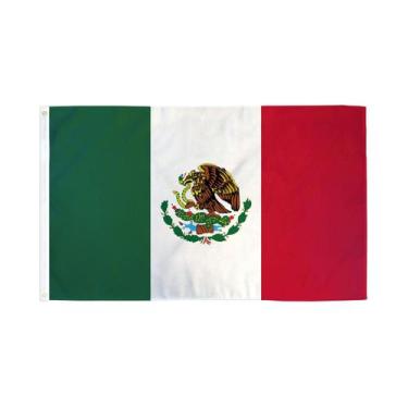 Imagem de Bandeira do México 150cm x 90cm Poliéster de alta qualidade - Lightbek
