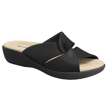 Imagem de Tamanco Ortopédico Piccadilly Anabela 239023 Num 37 - Preto