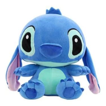 Imagem de Plush Stich Kawaii Children Stitch 40 cm x 35 cm azul