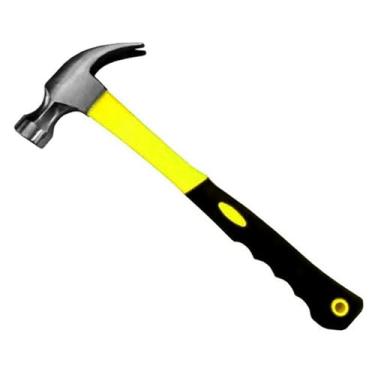 Imagem de Martelo Unha Aço Com Cabo Fibra Emborrachado 27mm 600g