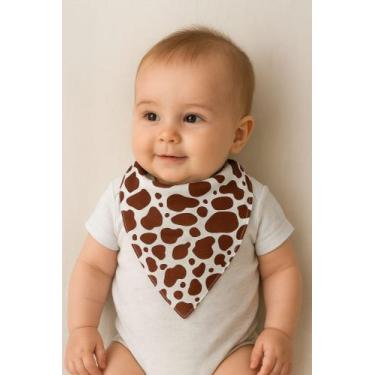 Imagem de Babador Bandana Impermeavel - Socela Baby, vaquinha