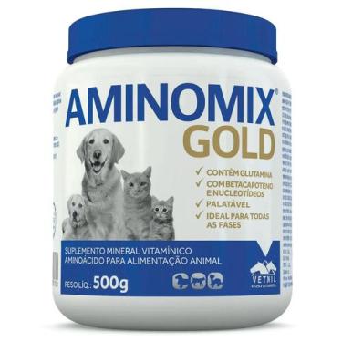 Imagem de Aminomix Gold Vetnil  Suplemento Mineral, Vitamínico e Aminoácido em P