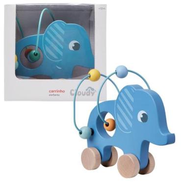 Imagem de Brinquedo Carrinho Aramado Educativo Elefante - BUBA REF: 20879