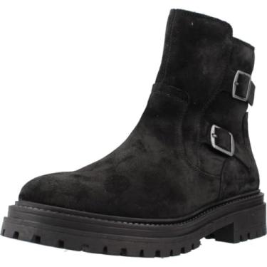 Imagem de Geox Bota de cano curto feminina clássica, Preto, 5.5