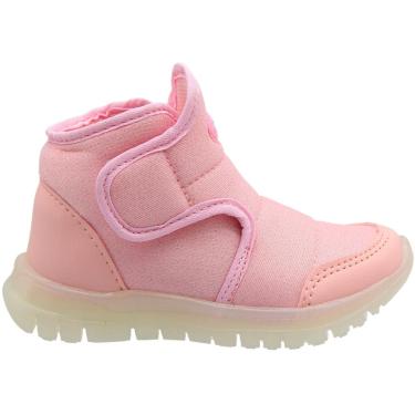 Imagem de Tênis Casual Infantil Via Vip Cano Alto Glitter Menina