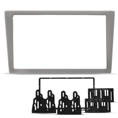 Imagem de Moldura do Painel 7 Vectra Meriva Corsa Montana 2002 a 2011 Prata