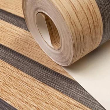 Imagem de Papel De Parede 3D Ripado Plástico Auto Adesivo Lavável 5m X 45cm