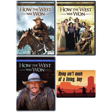 Imagem de LAUGIT Como O Ocidente Foi Conquistado: Coleção Completa de Dvds Das Temporadas 1-3 Da Série de Tv + Adesivo Bônus