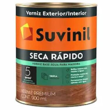 Imagem de Verniz à Base de Água Brilhante Natural 900ml - 50347966 - SUVINIL