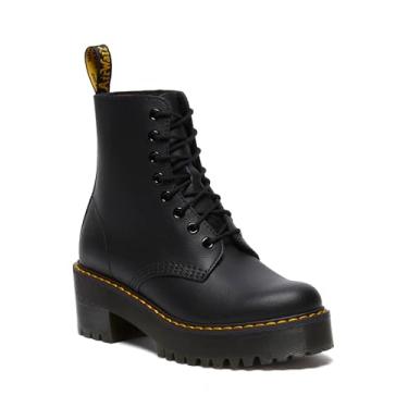 Imagem de Dr. Martens Bota feminina Sanguine 8 Eye Combat, Athena preta, 34