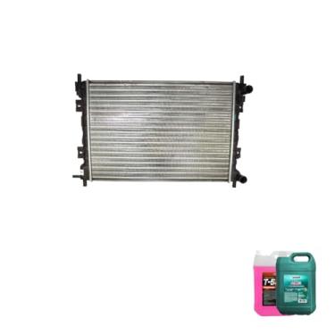 Imagem de Kit Radiador Ford Fiesta/Ka/Courier 00/02 5 Litros Aditivo e Água Desmineralizada