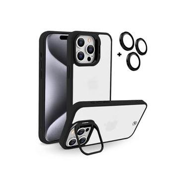 Imagem de Capa para iPhone 15 Pro - Gravity Preta - Gshield