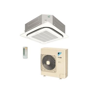 Imagem de Ar-Condicionado Split Cassete 4 Vias Inverter Daikin SkyAir 31.000 BTUs Quente/Frio 220V Monofásico