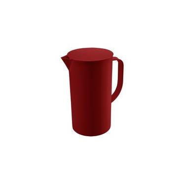 Imagem de Jarra com tampa Casual 19,2 x 13,5 x 22,4 cm 2L Vermelho