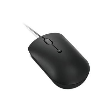 Imagem de Mouse compacto com fio USB-C Lenovo 400 preto - GY51D20875