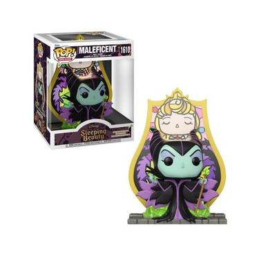 Imagem de Boneco Funko Pop! Deluxe Disney Vilões - Malévola com Vitral