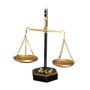 Imagem de Dynwave Expositor de joias Libras, decoração para escritório de advocacia, coleção de obras de arte, anel, balança de equilíbrio para lareira, inauguração de, Style a S