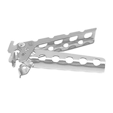 Imagem de Phefop Pinça Quente da Bacia da Panela, Pinças Anti Escaldantes do Retriever Liga de Alumínio para Cozinhar e Acampar (Prata)