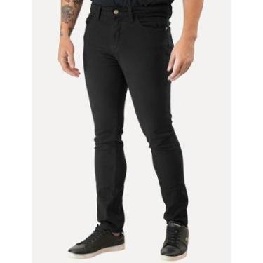 Imagem de Calça Original Penguin Jeans Masculina Color Five Pockets Preta-Masculino