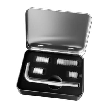 Imagem de Dynwave Kit com 4 parafusos de peso para tacos de bilhar, profissionais, premium, portáteis e duráveis, com chave hexagonal inclusa, Style a