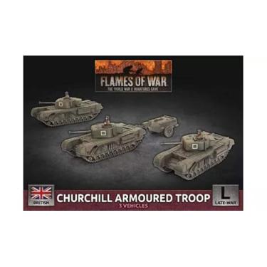 Imagem de Battlefront Miniatures Churchill Armoured Troop (Plastic) SW