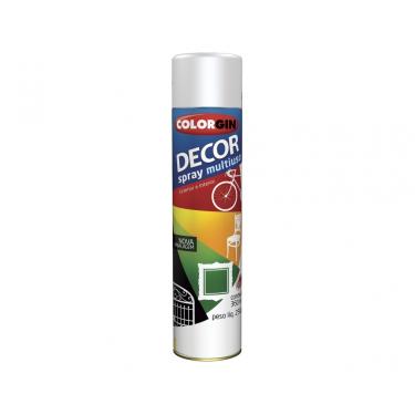 Imagem de Tinta Spray Colorgin Decor Branco Fosco (Nr23-Onu 1950) c/6pcs