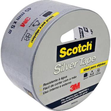 Imagem de Fita Silver Tape, 45 mm x 5 m, Scotch, Hb004557912 3M OstenVonder