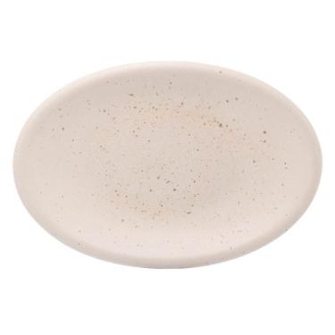 Imagem de Travessa De Cerâmica Mista Branco Matte 40x27x4cm Wolff