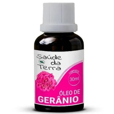 Imagem de Óleo de Gerânio 30ml Saude da Terra - Saúde da Terra