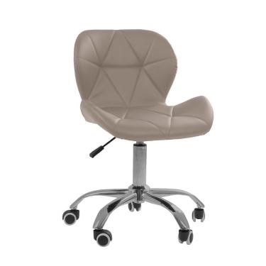 Imagem de Cadeira Office Eiffel Slim Com Base Giratória Oficial Bege