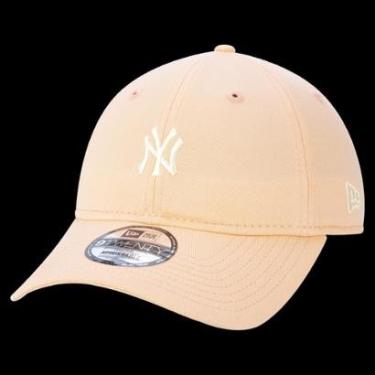 Imagem de BONE 9TWENTY STRAPBACK ABA CURVA MLB NEW YORK YANKEES SWEET WINTER COLORED STRAPBACK LARANJA NEW ERA-Masculino