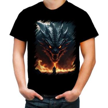 Imagem de Camiseta Colorida Leviathan Infernal Fogo 1, INF 02