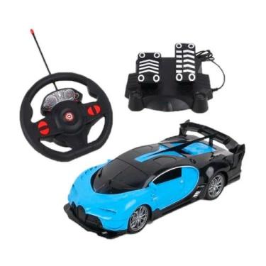 Imagem de Carrinho racing control spark azul e preto multikids