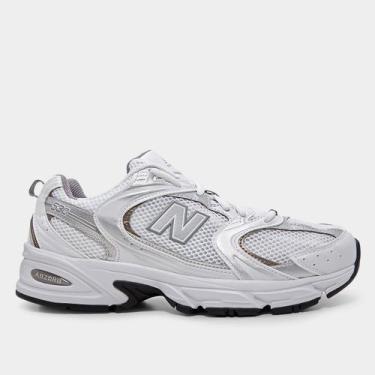 Imagem de Tênis New Balance 530, Branco, Nude, 43