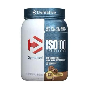 Imagem de Iso 100 Whey Isolado Hidrolisado Dymatize 1,4lbs 640g, Gourmet Chocola