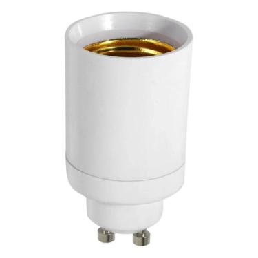 Imagem de Adaptador de receptaculo bocal soquete de gu10 para e27 - Generica
