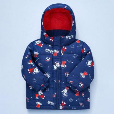 Imagem de Jaqueta Puffer Quentinha para Inverno Veste Bebês Até 3 anos Cor:space