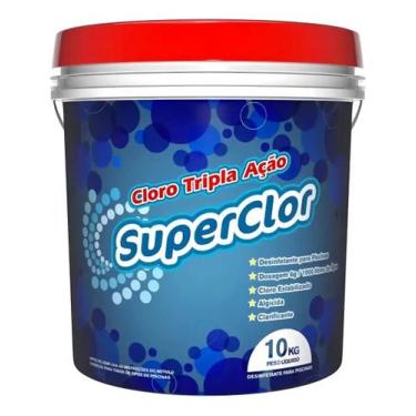 Imagem de Cloro Tripla Ação Granulado Piscina 3x1 Superclor Multifunção - Clor U