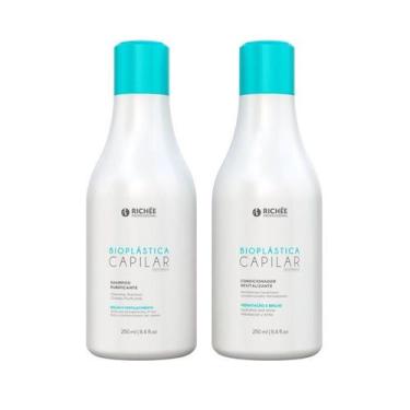 Imagem de Kit Shampoo 250ml + Condicionador 250ml Bioplástica Richée