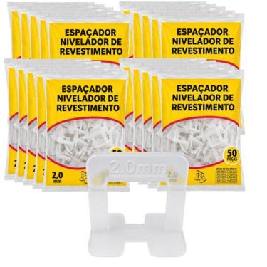 Imagem de 1000 Niveladores Espaçador Para Pisos Cerâmica Porcelanato Azulejo Rev