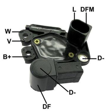 Imagem de Regulador Voltagem 5570980 Gauss Cod.ref. Lc5570980 Fox Motor 1.0 1.6 
