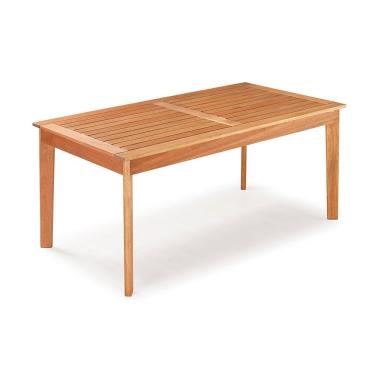 Imagem de Mesa de 2,20m para Áreas Externas em Madeira Eucalipto 