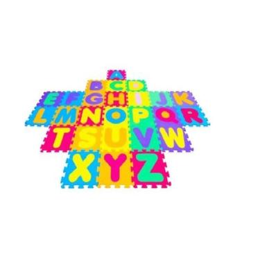 Imagem de Tapete Borracha EVa LS ABc 26 Pecas