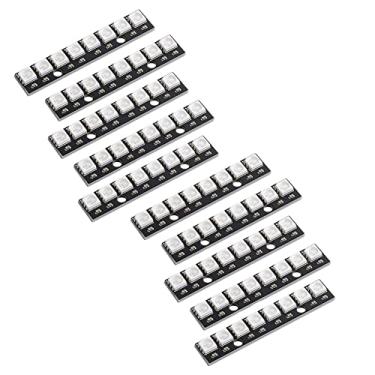 Imagem de 10 peças WS2812 RGB LED Stick Ring 8 X 5050 WS2812B 8 Bits com Drivers Integrados para Arduino Raspberry Pi Mirco: bit ESP32