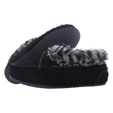 Imagem de Minnetonka Womens Jacqueline Indoor/Outdoor Slipper (10, Black, numeric_10)