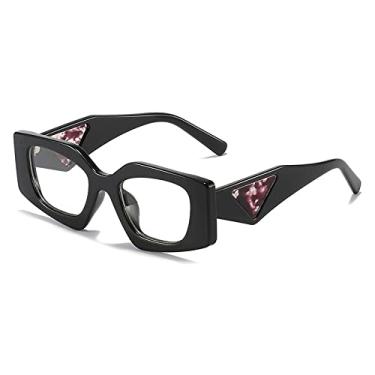 Imagem de Óculos de sol olho de gato óculos à prova de uv Steampunk hip-hop personalizado óculos de sol feminino sentido avançado, 8, tamanho único