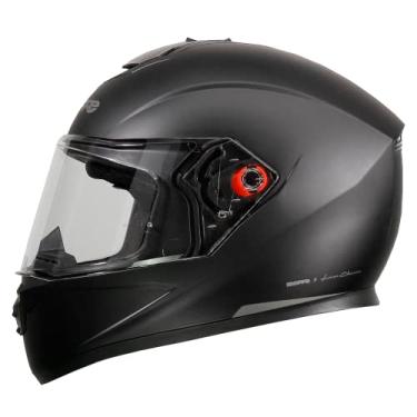 Imagem de Capacete Fechado Moto Bieffe B-12 Classic Preto Fosco 58