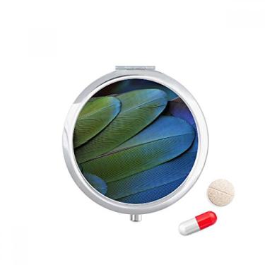 Imagem de Organizador terrestre para pílulas de penas de pássaro selvagem com bolso para remédios